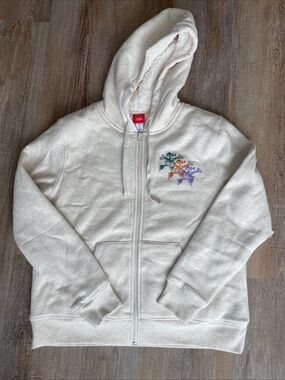 Disney Amazon essentials Sherpa-Lined Zip Hoodie women’s large NWT